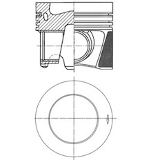 Píst KOLBENSCHMIDT 41862610