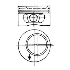 Píst KOLBENSCHMIDT 90244600