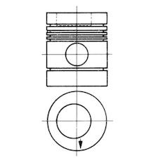 Píst KOLBENSCHMIDT 90274800
