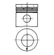 Píst KOLBENSCHMIDT 90769600
