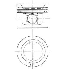 Píst KOLBENSCHMIDT 90942620