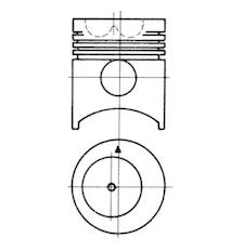 Píst KOLBENSCHMIDT 91005700