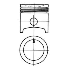 Píst KOLBENSCHMIDT 91320705