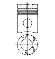 Píst KOLBENSCHMIDT 91359600
