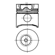 Píst KOLBENSCHMIDT 91476620