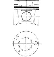 Píst KOLBENSCHMIDT 91630600