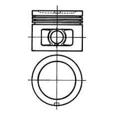Píst KOLBENSCHMIDT 92776600