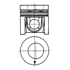 Píst KOLBENSCHMIDT 92952600