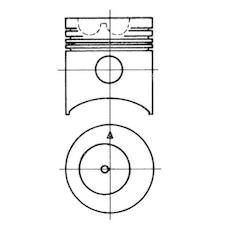 Píst KOLBENSCHMIDT 93061600