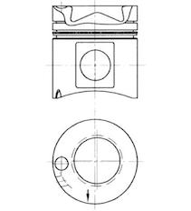 Píst KOLBENSCHMIDT 93171600