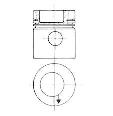Píst KOLBENSCHMIDT 93831600