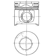 Píst KOLBENSCHMIDT 94450600