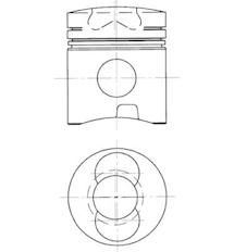 Píst KOLBENSCHMIDT 94486700