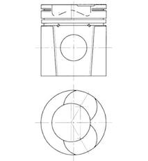 Píst KOLBENSCHMIDT 94510700