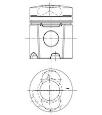 Píst KOLBENSCHMIDT 94528600