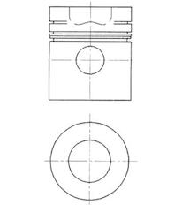Píst KOLBENSCHMIDT 94631600