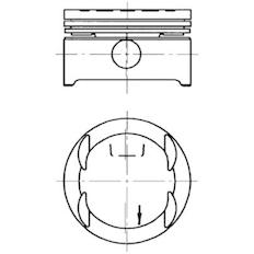 Píst KOLBENSCHMIDT 94637620
