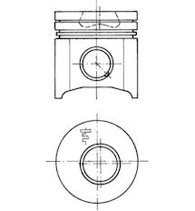 Píst KOLBENSCHMIDT 94701630