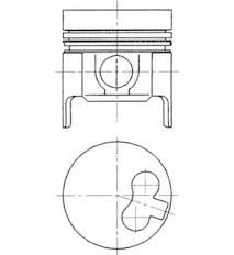 Píst KOLBENSCHMIDT 94756620