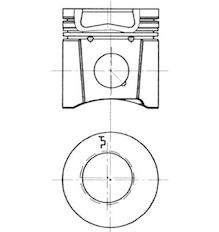 Píst KOLBENSCHMIDT 94900600