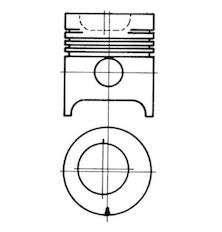 Píst KOLBENSCHMIDT 97505600