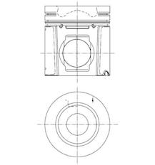 Píst KOLBENSCHMIDT 99353600