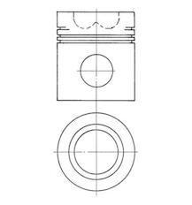 Píst KOLBENSCHMIDT 99365600