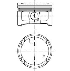 Píst KOLBENSCHMIDT 99563620