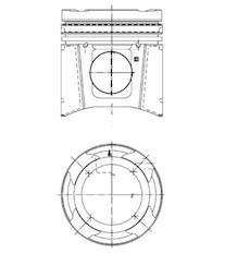 Píst KOLBENSCHMIDT 99697600