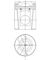 Píst KOLBENSCHMIDT 99748600