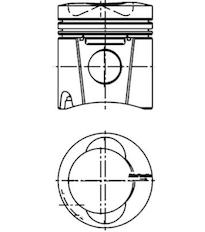Píst KOLBENSCHMIDT 99775600