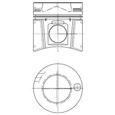 Píst KOLBENSCHMIDT 99813600