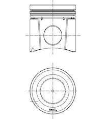 Píst KOLBENSCHMIDT 99898600
