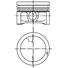 Píst KOLBENSCHMIDT 99927600