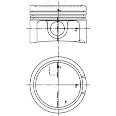 Píst KOLBENSCHMIDT 99933620