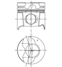 Píst KOLBENSCHMIDT 99940600