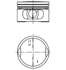 Píst KOLBENSCHMIDT 99942620