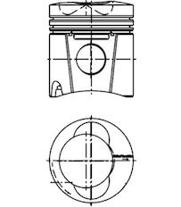 Píst KOLBENSCHMIDT 99955600