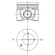 Píst KOLBENSCHMIDT 99963600