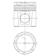 Píst KOLBENSCHMIDT 99985600