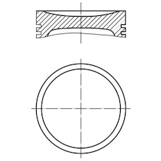 Píst MAHLE ORIGINAL 002 29 00