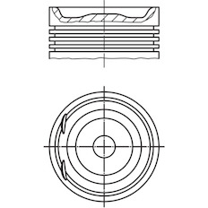 Píst MAHLE ORIGINAL 012 20 03