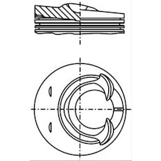 Píst MAHLE ORIGINAL 028 24 02