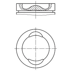 Píst MAHLE ORIGINAL 029 92 02