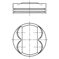 Píst MAHLE ORIGINAL 034 30 02