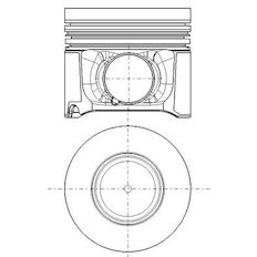 Píst MAHLE ORIGINAL 081 PI 00115 000