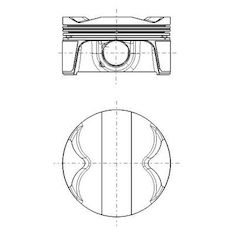 Píst MAHLE ORIGINAL 503 PI 00108 000