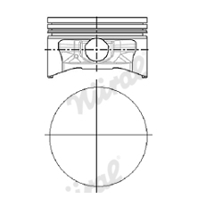 Píst NÜRAL 87-102300-00