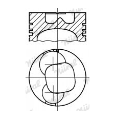 Píst NÜRAL 87-248000-30