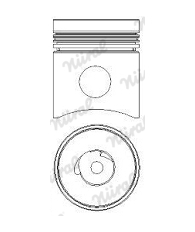 Píst NÜRAL 87-280200-20